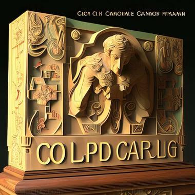 3D мадэль Колин Кэмпбелл Купер, американский художник (STL)